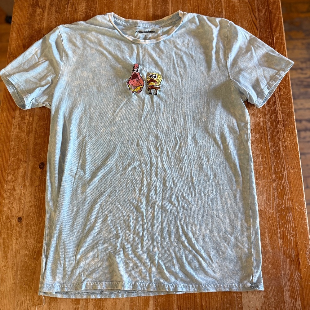 Nickelodeon SpongeBob SquarePants & Patrick Graphic Tee – Men’s Large